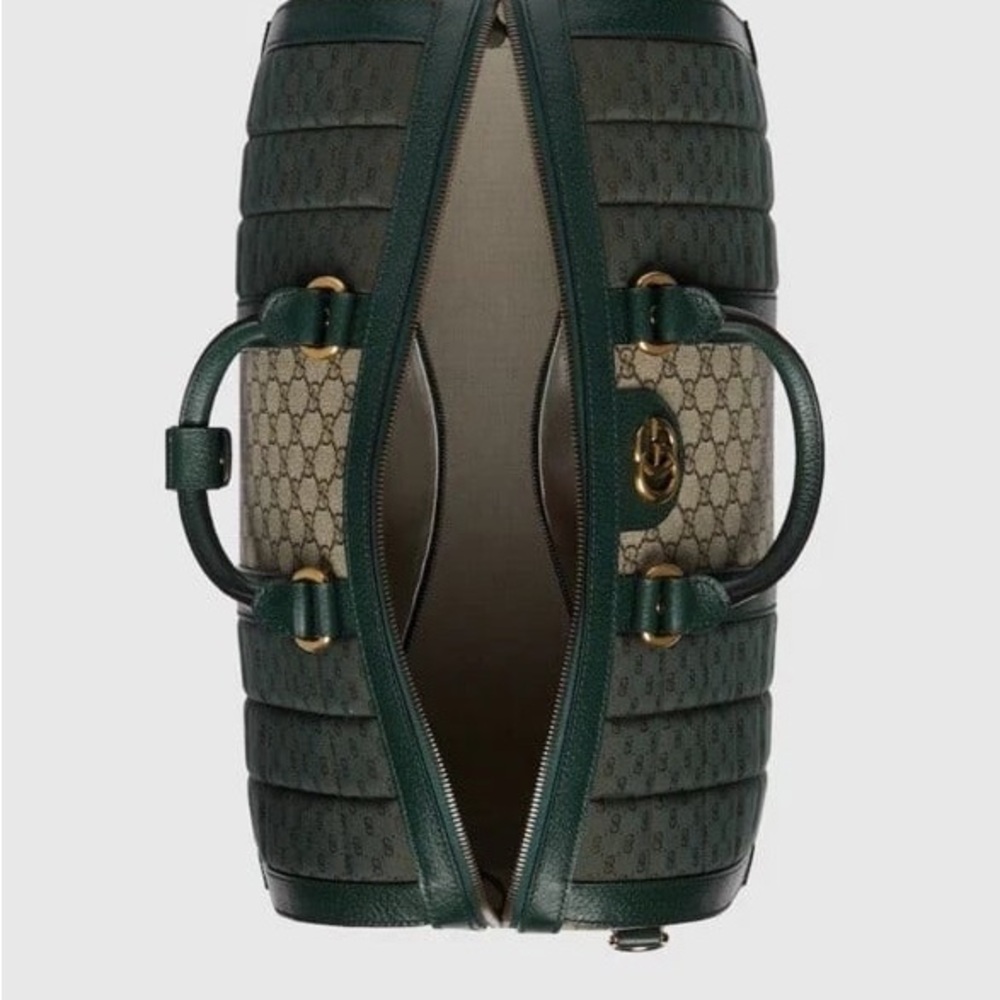 Authentic NEW GUCCI savoy GG men’s travel duffle bag with strap - Picture 7 of 15